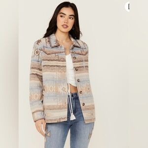 IDYLLWIND WOMEN'S HICKORYDALE SOUTHWESTERN PRINT SHACKET